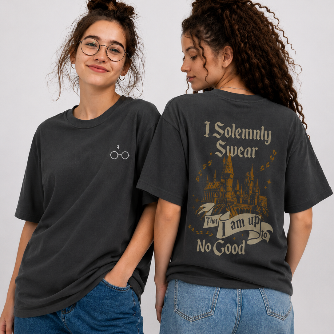 Camiseta “I solemnly swear that I am up to no good.” | Harry Potter