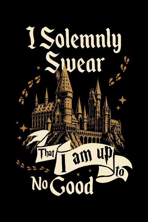 Camiseta Harry Potter PRETO – Unissex