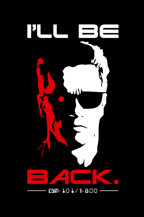 Camiseta Terminator PRETO – Oversized