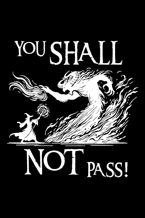 Camiseta The Lord of the Ring PRETO – Unissex