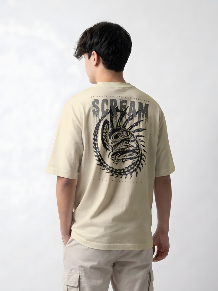 Camiseta Alien (1979) CREME – Oversized