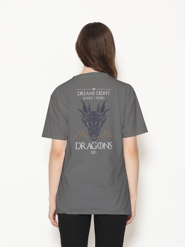 Camiseta House of the Dragon CINZA – Unissex