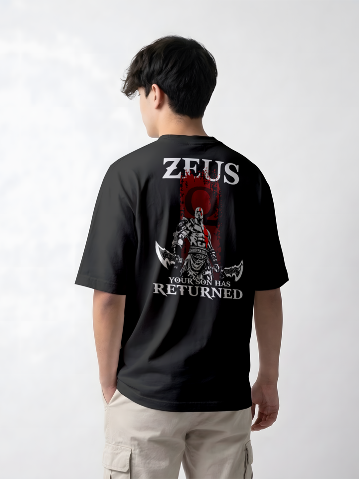 Camiseta God of War III PRETO – Oversized