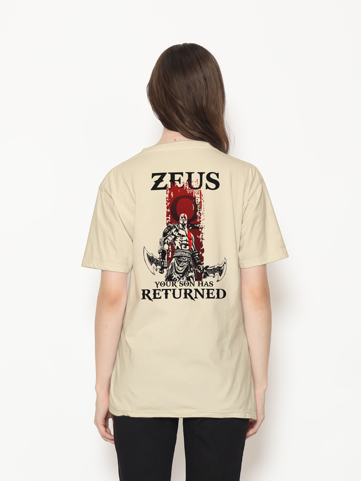 Camiseta God of War III CREME – Unissex
