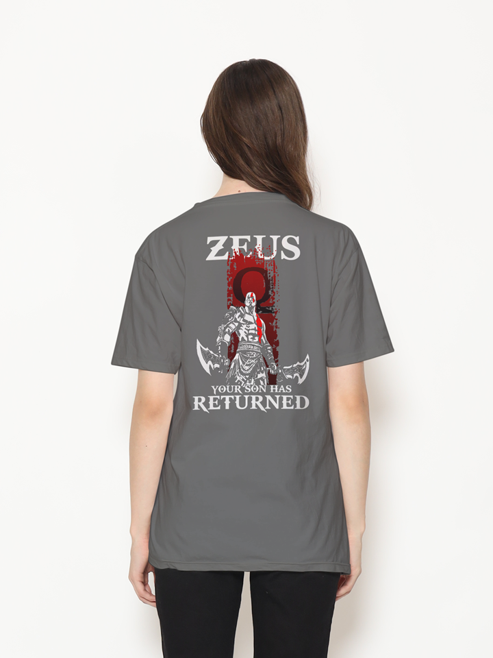 Camiseta God of War III Cinza – Unissex