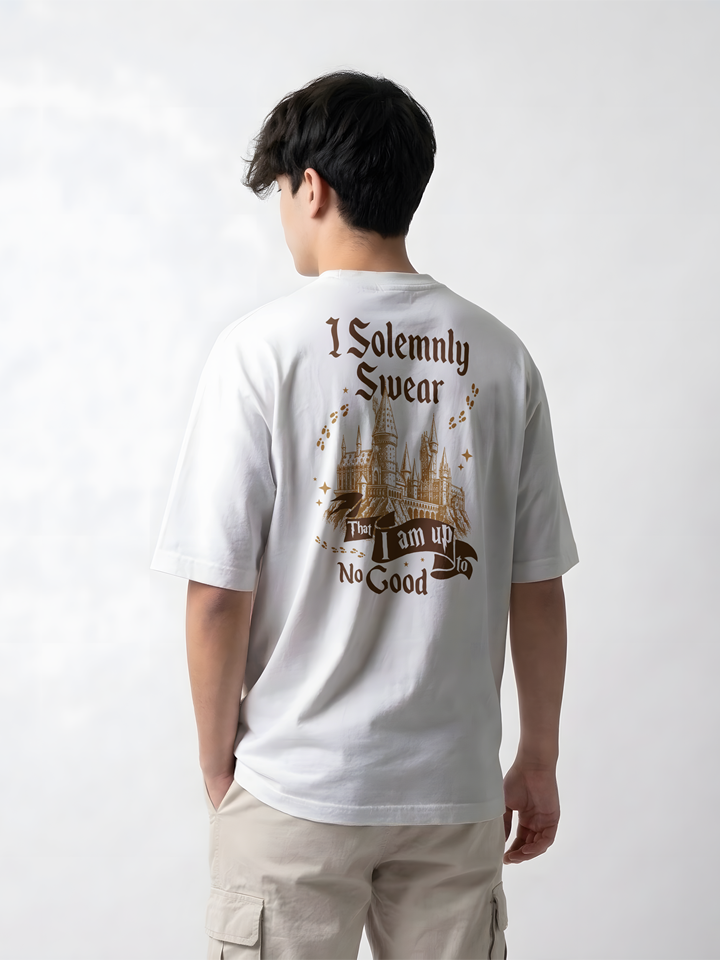 Camiseta Harry Potter BRANCO – Oversized