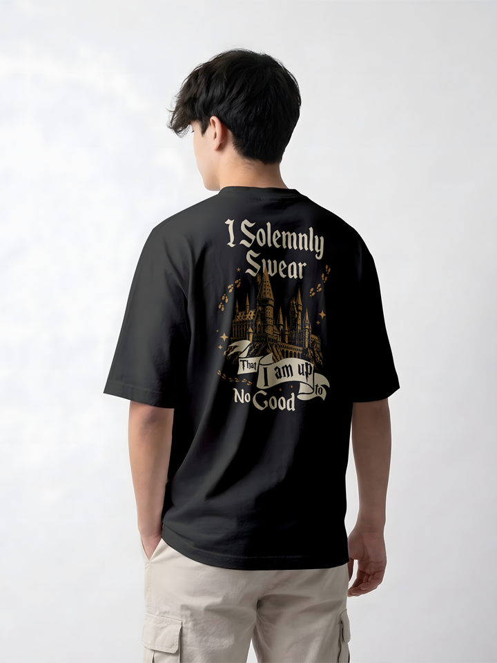 Camiseta Harry Potter PRETO – Oversized