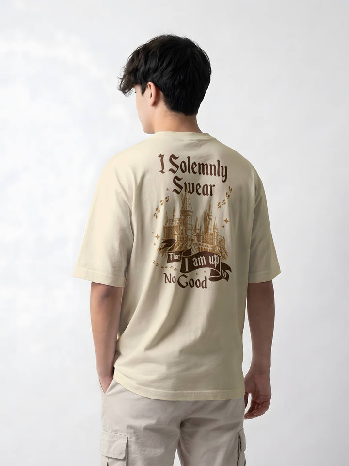 Camiseta Harry Potter CREME – Oversized