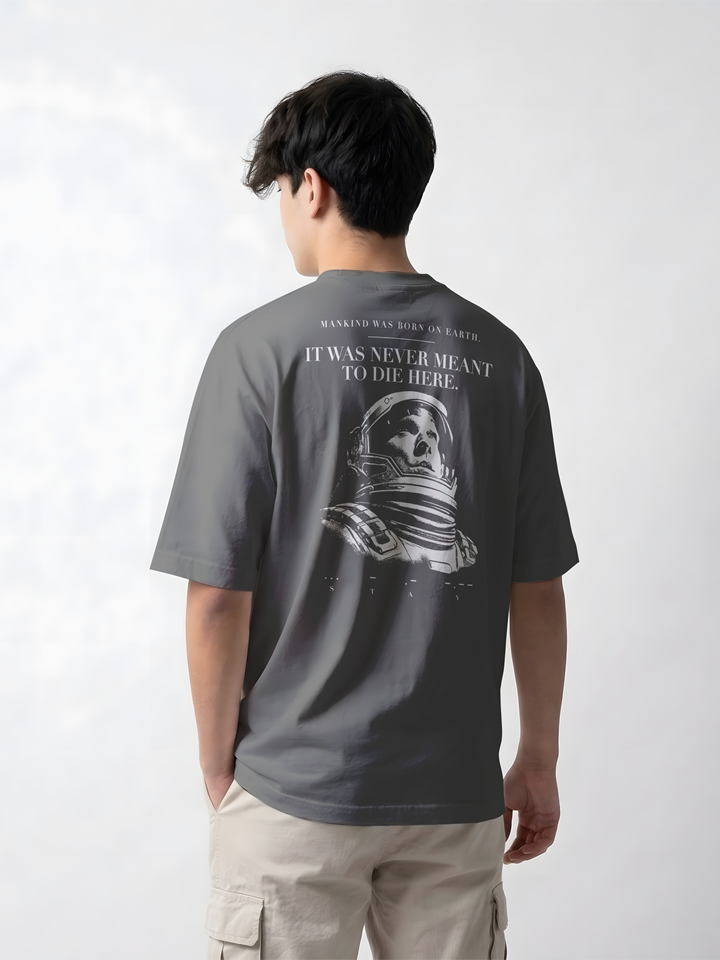 Camiseta Interstellar CINZA – Oversized