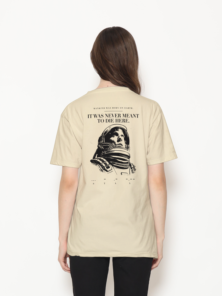 Camiseta Interstellar CREME – Unissex