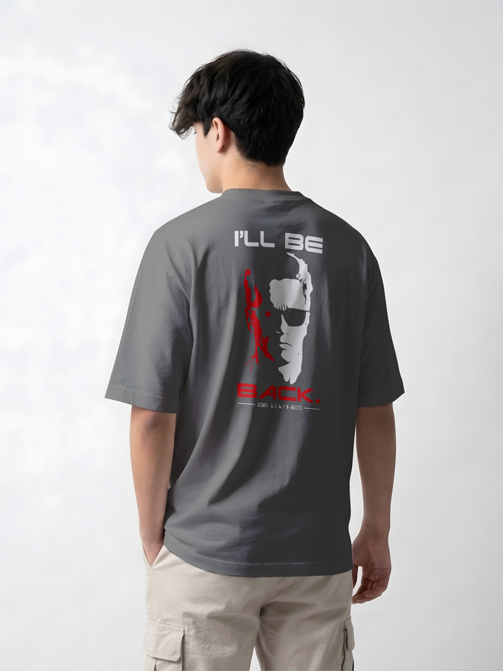 Camiseta Terminator CINZA – Oversized