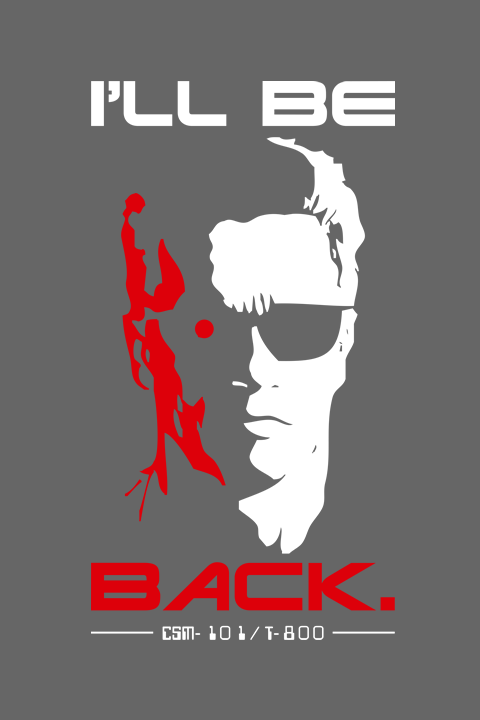 Camiseta Terminator CINZA – Unissex