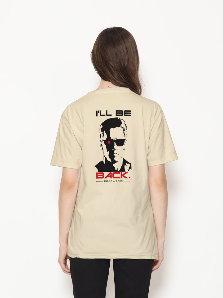 Camiseta Terminator CREME – Unissex