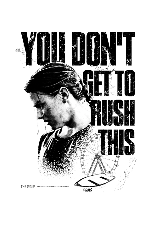 Camiseta The Last of Us Abby BRANCO – Unissex