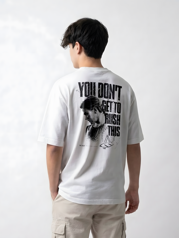 Camiseta The Last of Us Abby BRANCO – Oversized