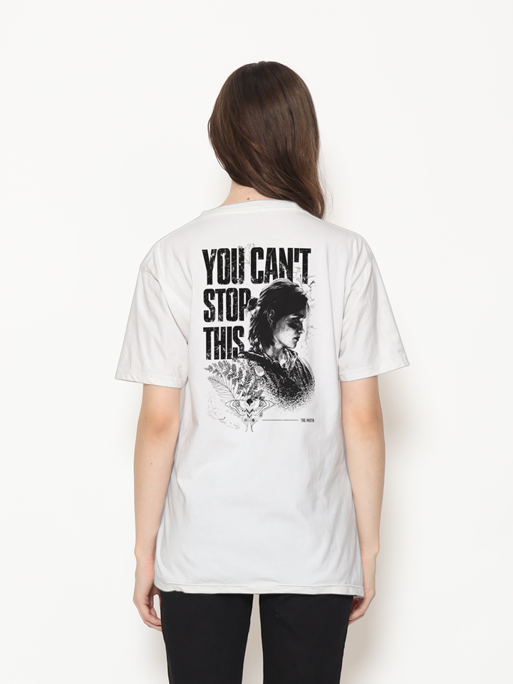 Camiseta The Last of Us Ellie BRANCO – Unissex