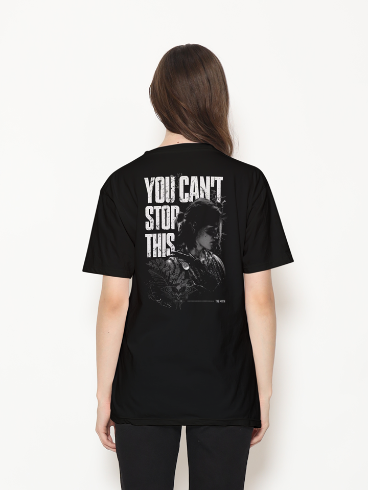 Camiseta The Last of Us Ellie PRETO – Unissex