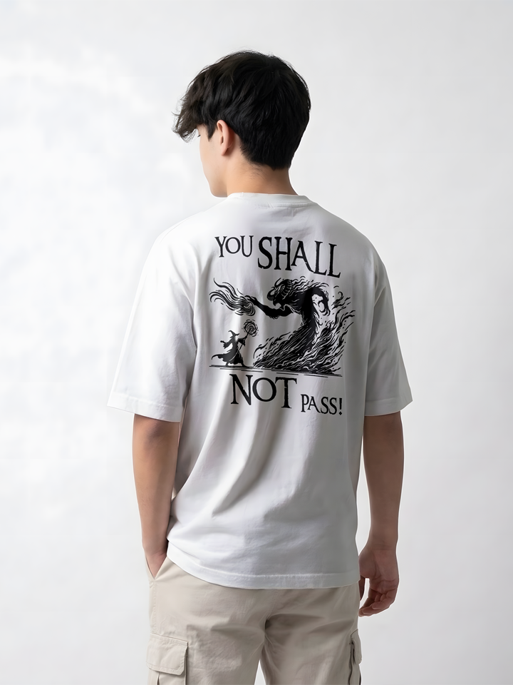 Camiseta The Lord of the Ring BRANCO – Oversized