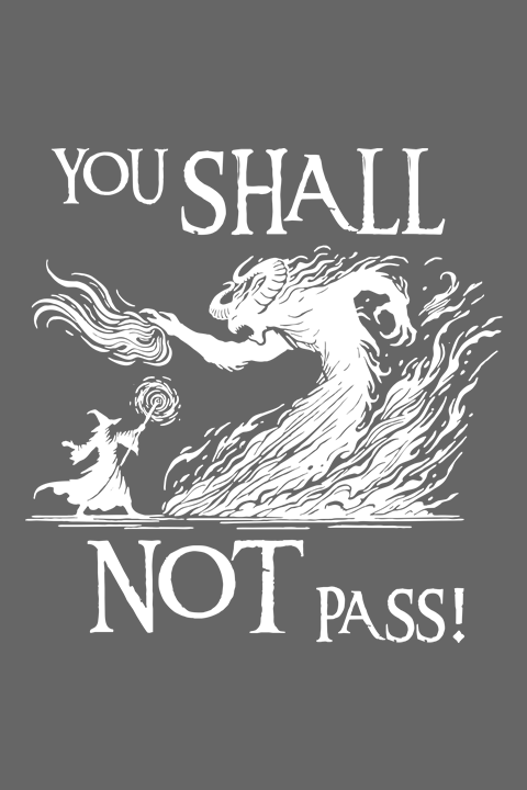 Camiseta The Lord of the Ring CINZA – Unissex