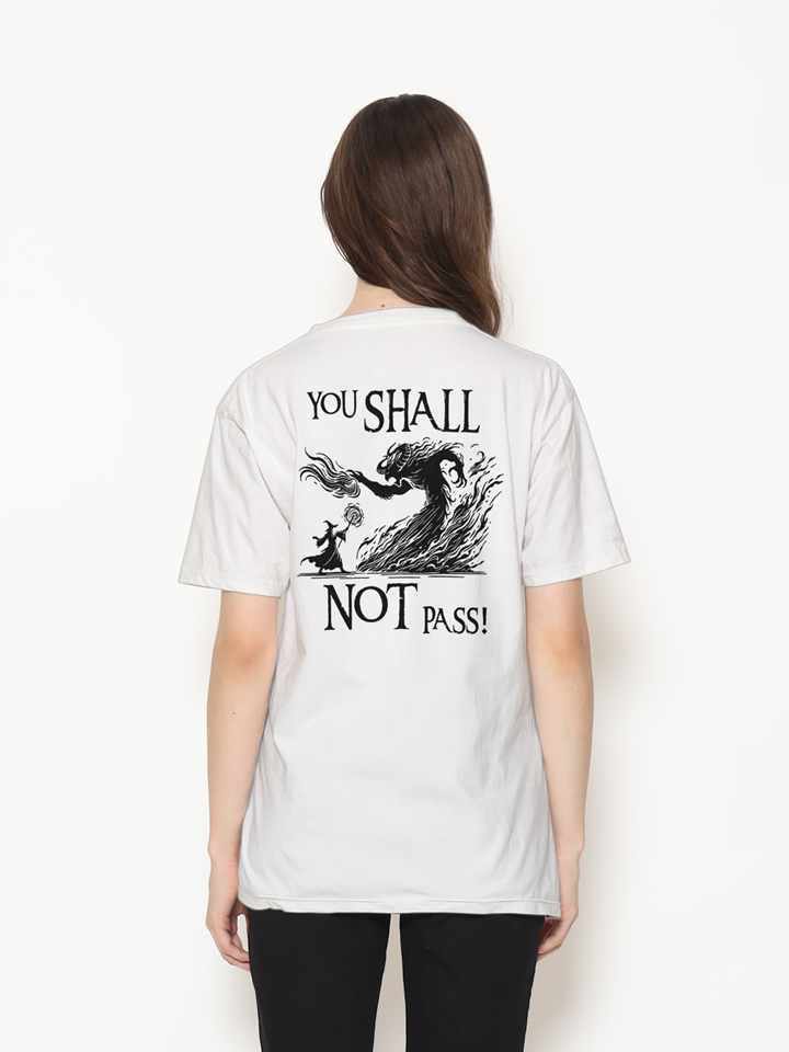 Camiseta The Lord of the Ring BRANCO – Unissex