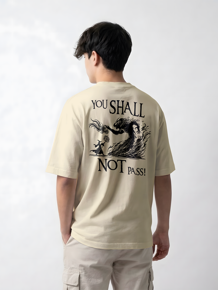 Camiseta The Lord of the Ring CREME – Oversized